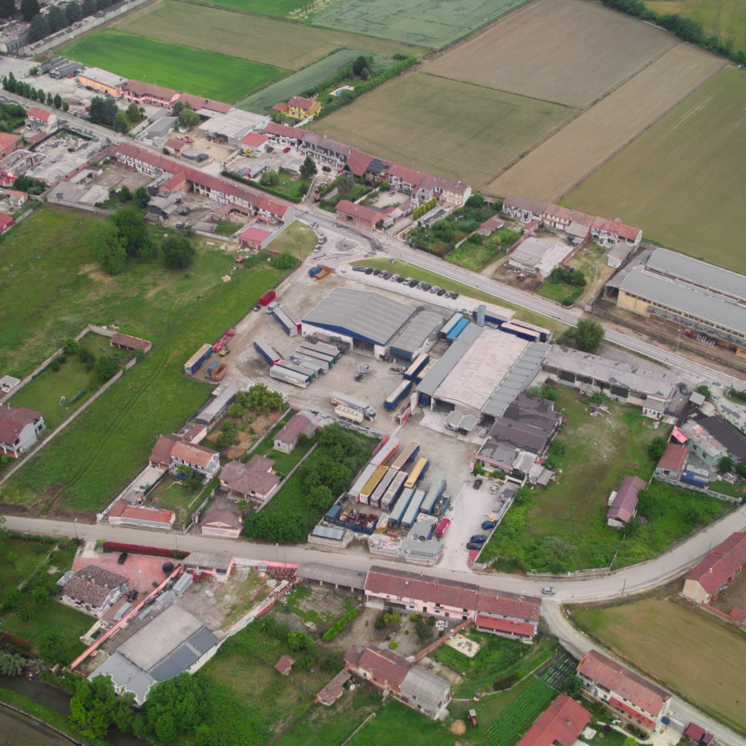 La vista dall'alto della nostra Officina.